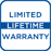 Limited lifetime warranty